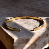 Incisione personalizzata interna segreta bracciale oro per sempre regalo originale coppia anniversario ragazzo ragazza